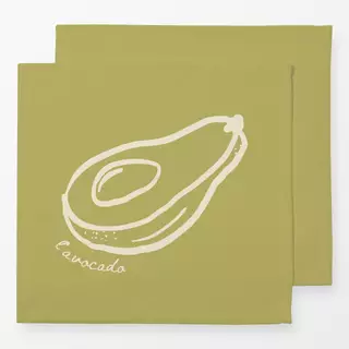 Servietten Avocado