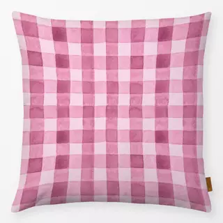 Kissen AlpenChic Pink Rosa Karo