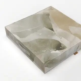 Bodenkissen Earthy abstract strokes 2