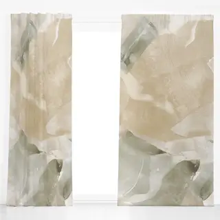 Dekovorhang Earthy abstract strokes 2