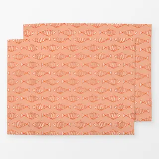 Tischset Coastal summer Sardinen