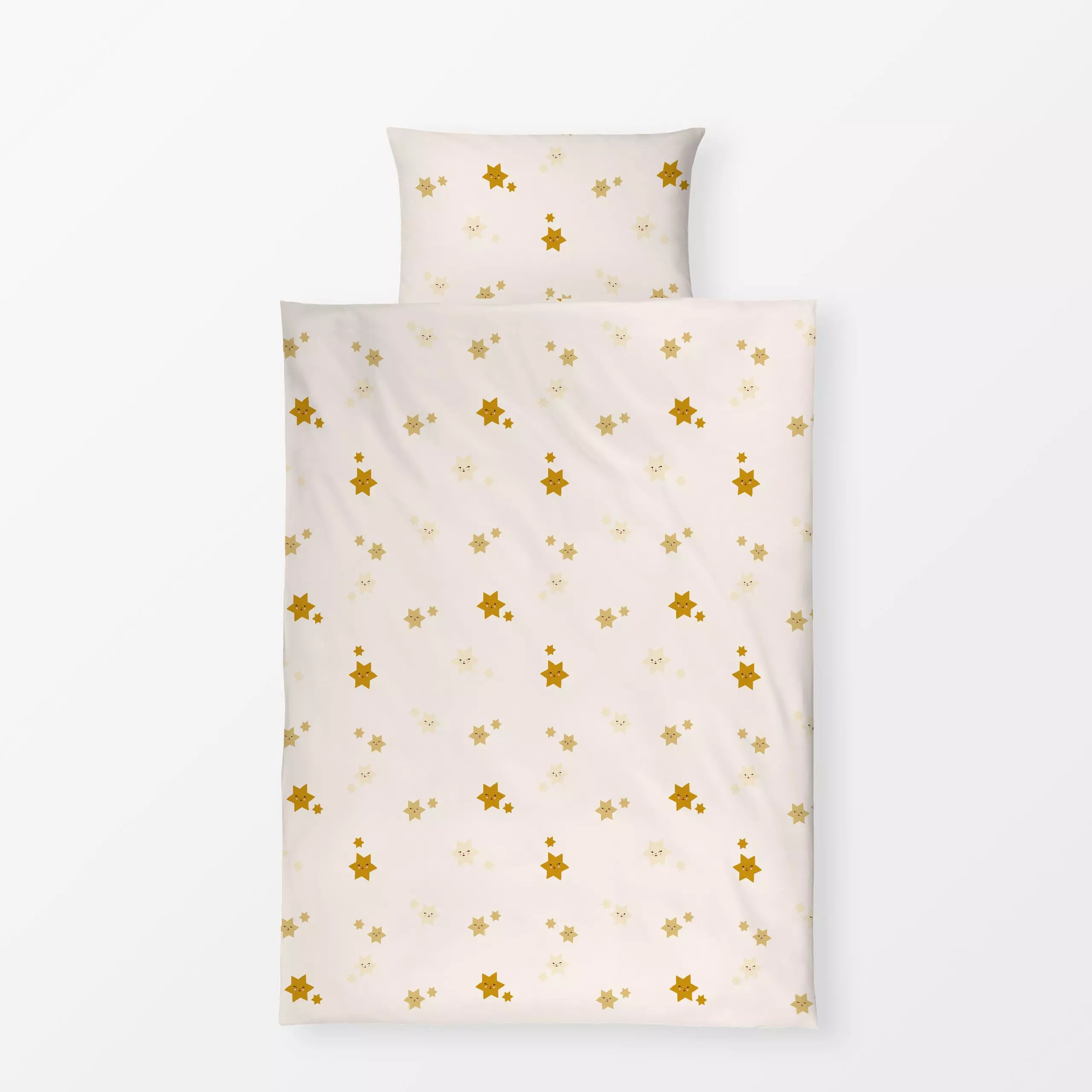 Bettwäsche Sternenmuster - Weihnachten, Astronomie & Weltraum - von „Sophie Augustin Illustration"; Sterne, Weihnachten, wei...