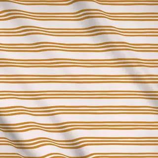 Meterware Streifen Gelb Beige