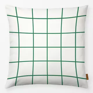 Kissen Green Grid