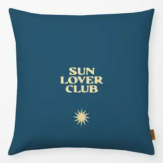 Kissen Sun Lover Club Wendemotiv