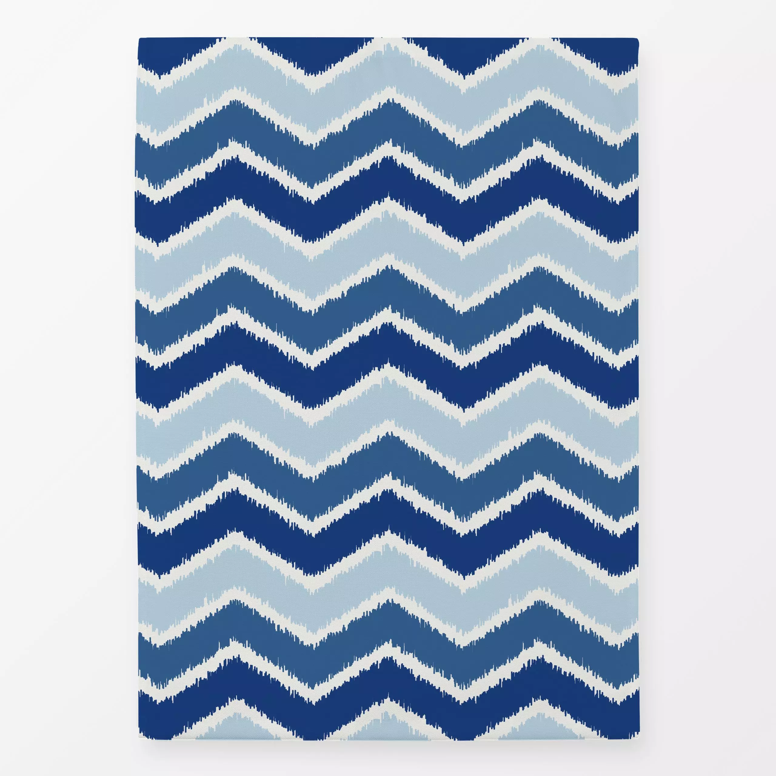 Geschirrtücher Ikat Chevron - Symbole & Muster - von „Katrin Graff"; Sommer, summer, maritim, Beach, Kollektion, Chevron, ik...