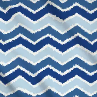 Meterware Ikat Chevron