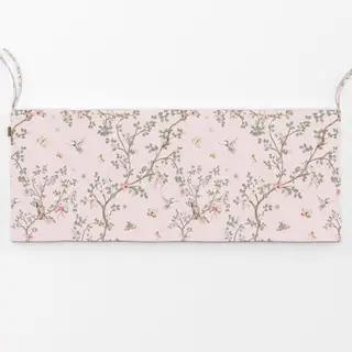 Bankauflage Kolibri Chinoiserie Garten