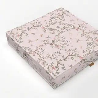 Bodenkissen Kolibri Chinoiserie Garten