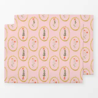 Tischset Midsummer floralPattern rose