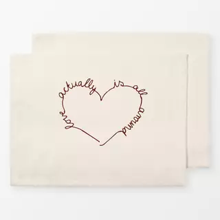 Tischset love actually