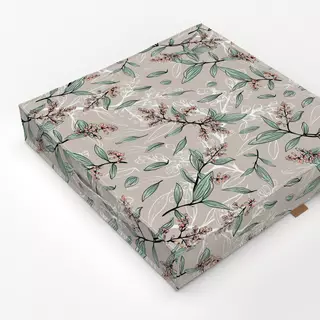 Bodenkissen Blumen und Blätter