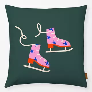 Kissen Schlittschuhe