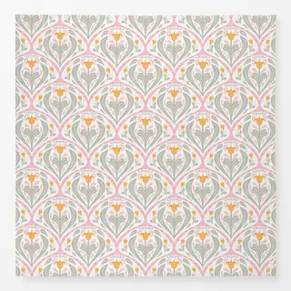Tischdecke Gelbe Blumen Elegantes Muster
