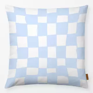 Kissen Light Blue Check