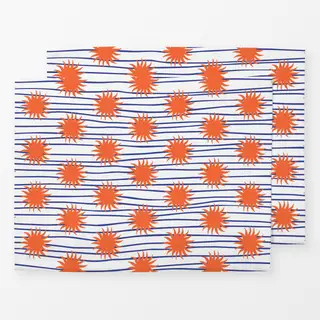 Tischset Sun and Waves