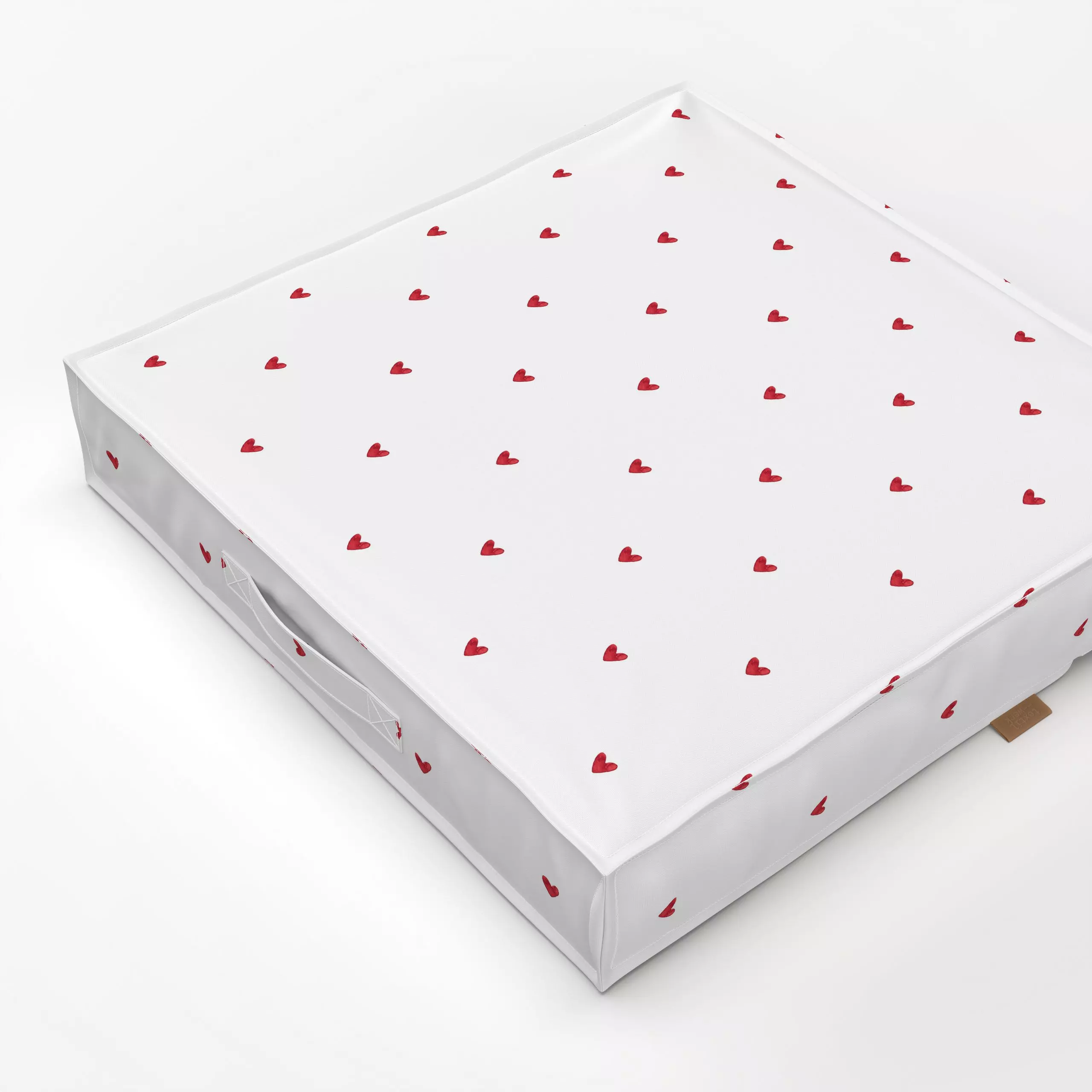 Bodenkissen Paris Herzen - Liebe, Romantik & Pride, Symbole & Muster - von „Lena Yokota"; Muster, Love, Herzen, Paris, Liebe...