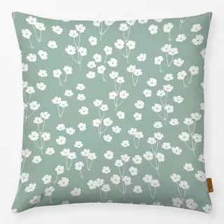 Kissen Blumenwiese grün