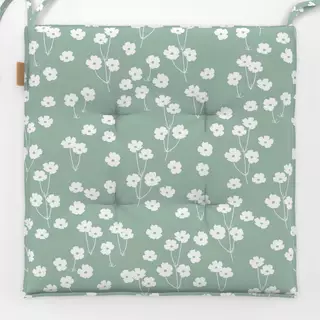 Sitzkissen Blumenwiese grün