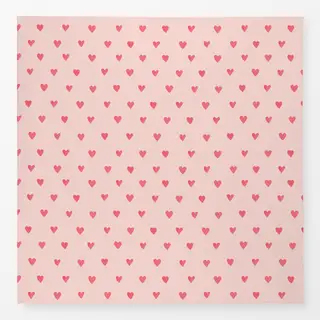 Tischdecke Herzen rosa pink