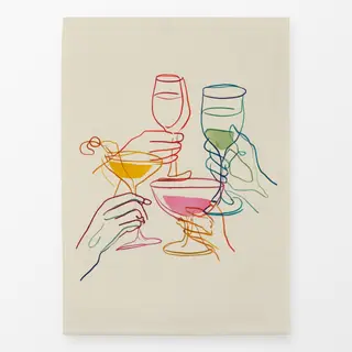 Geschirrtücher Cheers-to-eachother