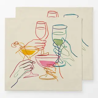 Servietten Cheers-to-eachother