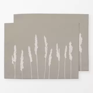 Tischset Strandhafer Beige Dunkel