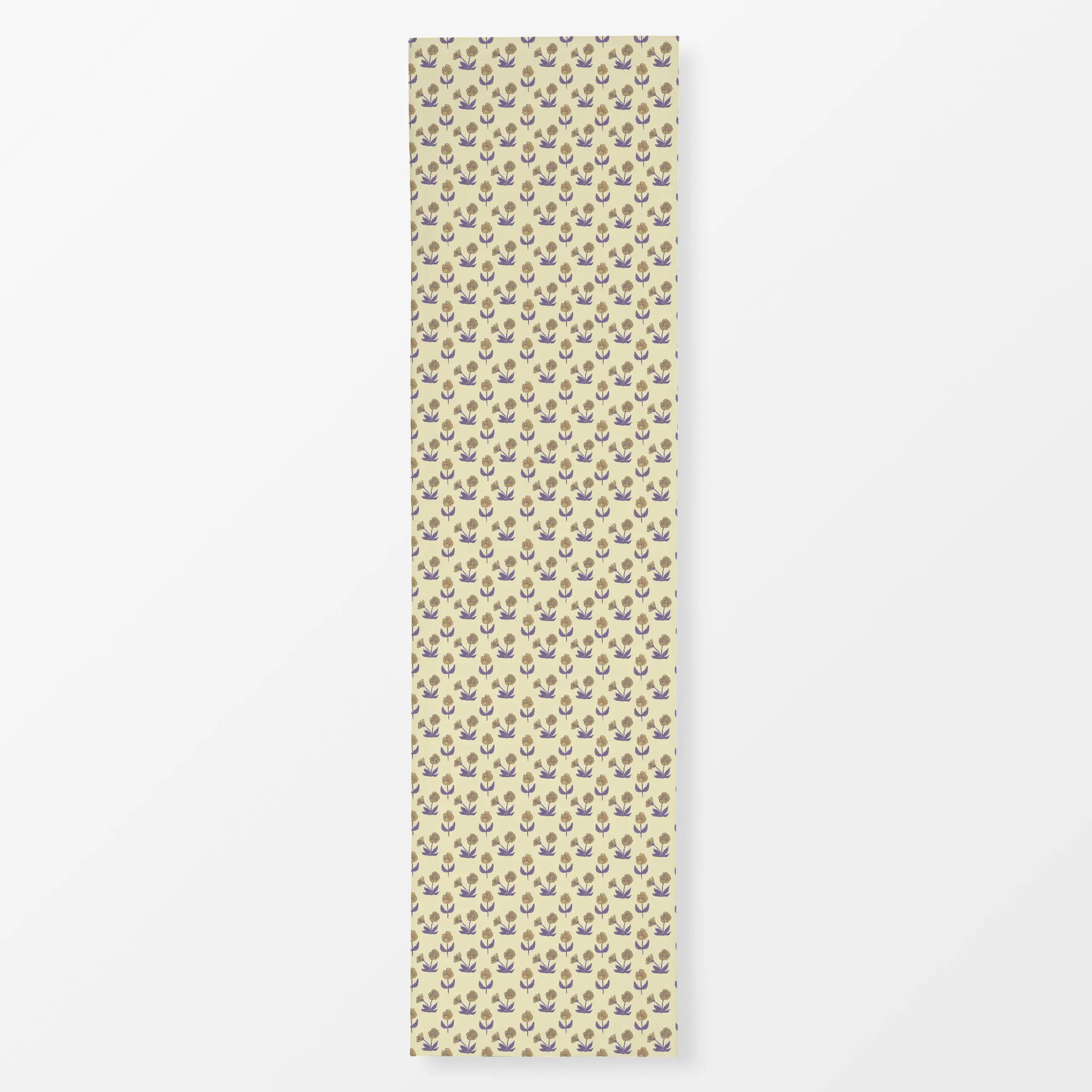 Tischläufer yellow flowers - Blumen & Florales, Frühling, Sommer - von „Anna Petersen"; skandinavisch, landhaus, Pastell, ha...