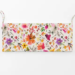 Bankauflage Artistic Boho Herbst Florale