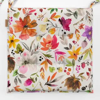 Sitzkissen Artistic Boho Herbst Florale