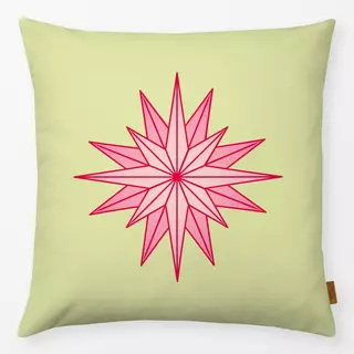 Kissen Sparkling Star green