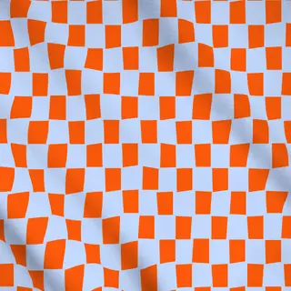 Meterware Sunny Orange Karo