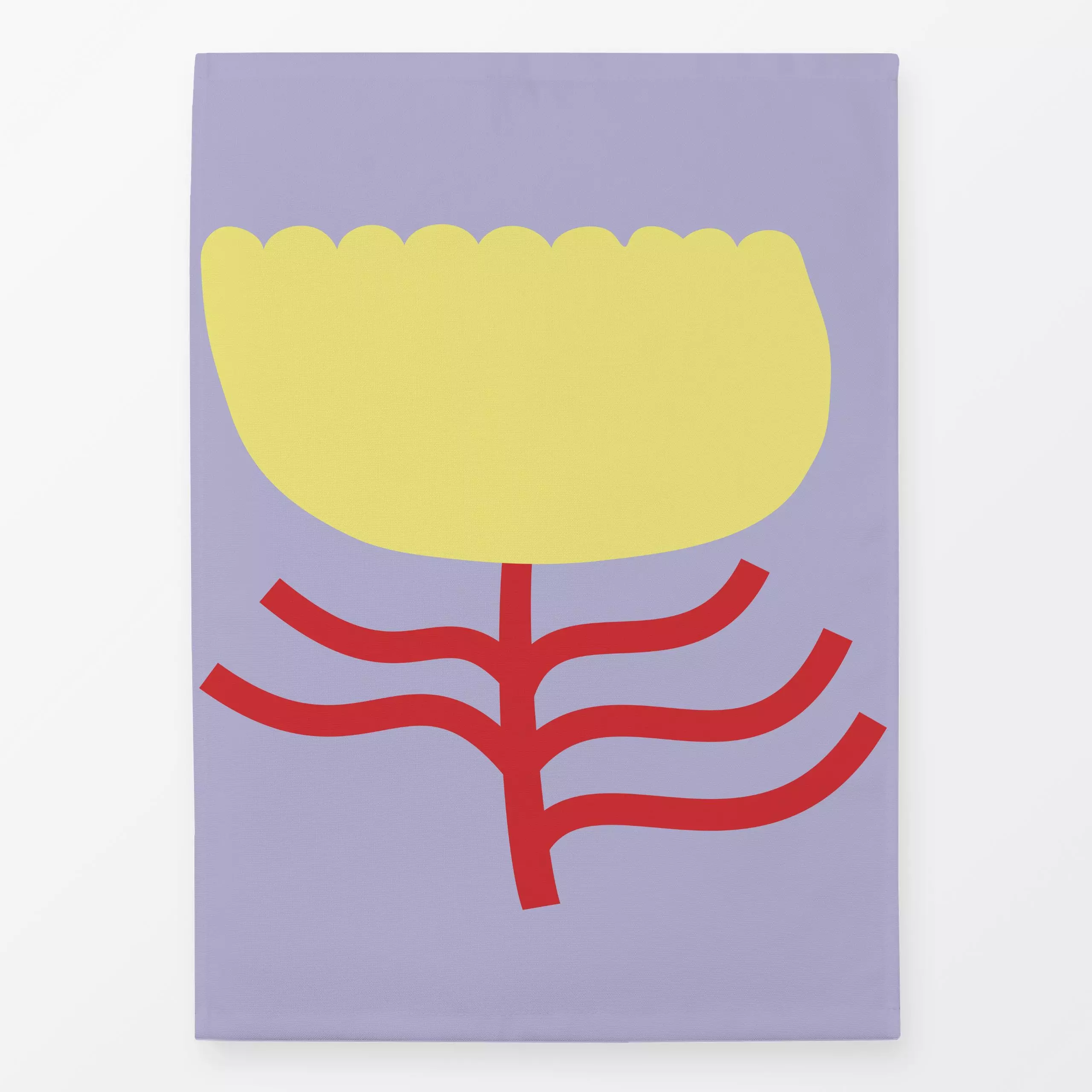 Geschirrtücher Always Blooming Hello Yellow - Blumen & Florales - von „Jana Driver"; Blumen, bunt, gelb, flower, lila, red, ...