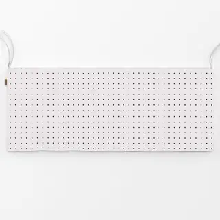 Bankauflage Polkadots Raster Schwarz