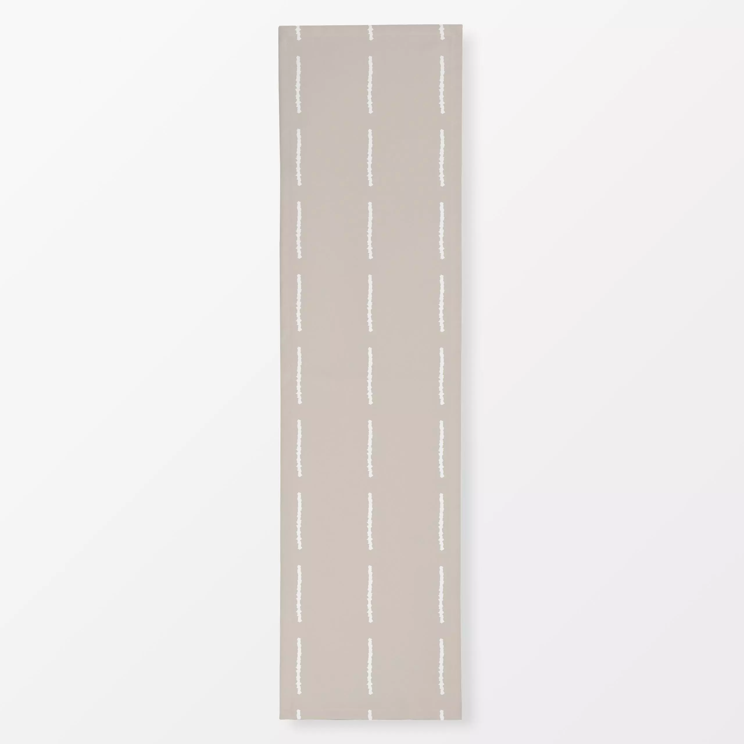 Tischläufer Line Beige, gemustert, von Sara Maria