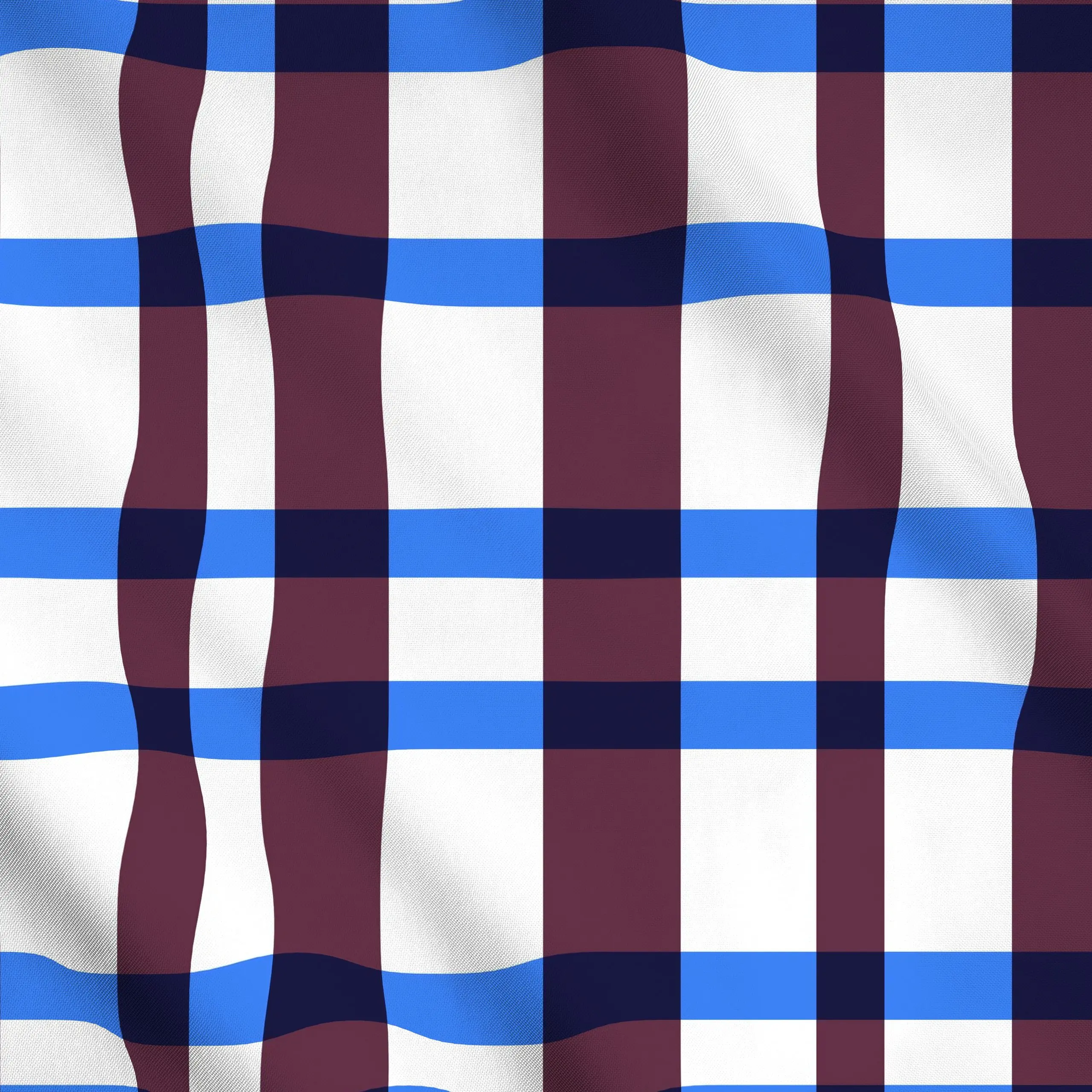 Meterware Summer to Fall Kariert RubyRed - Symbole & Muster - von „Studio ROSAGRAU"; Karo, Herbst, summer, kariert, stripes,...