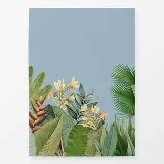 Geschirrtücher Tropischer Dschungel blau