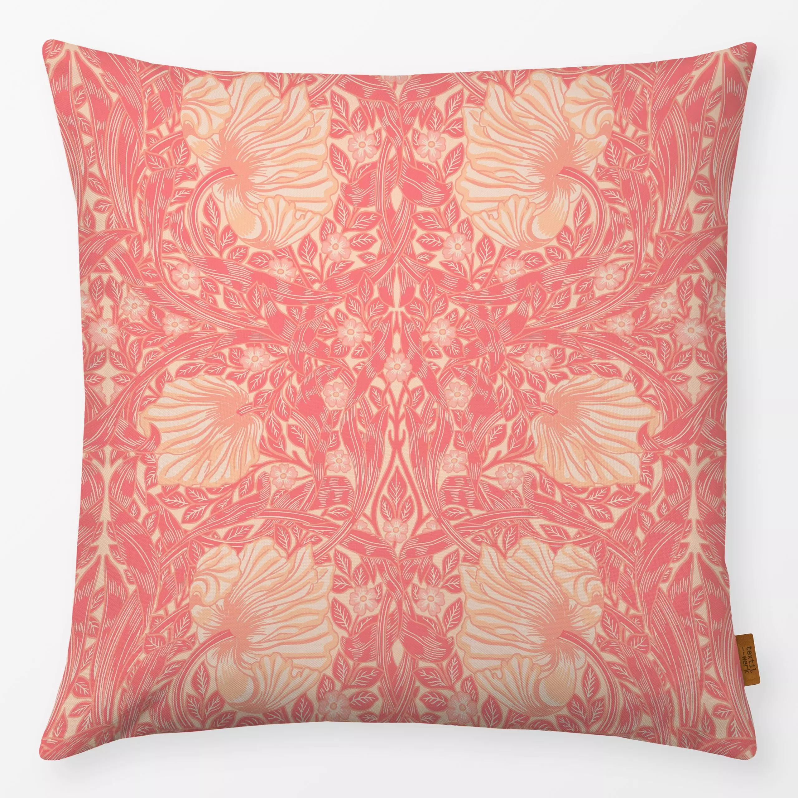 Kissen Peach Fuzz - Pimpernel - Blumen & Florales, Symbole & Muster, Retro & Vintage - von „Uta Naumann"; Natur, Botanisch, ...