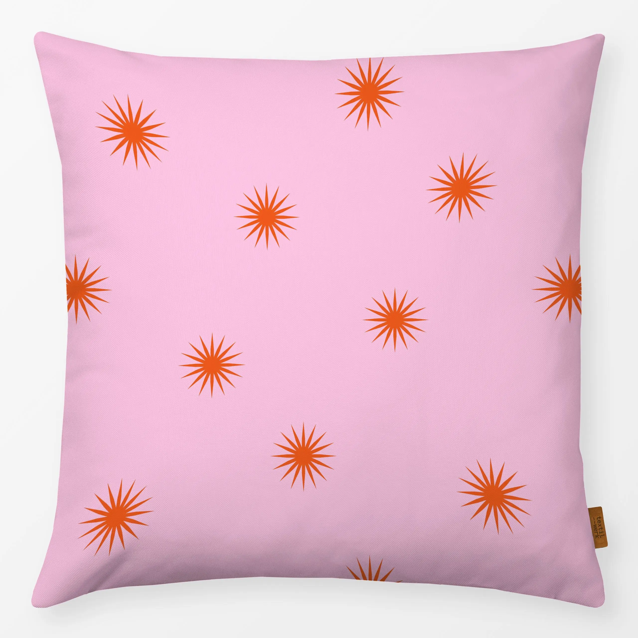 Kissen Sun Shine Pattern - Kinderzimmer & Motive für Kinder, Sommer - von „Jana Moßmann"; Sonne, Sterne, pattern, sunshine, ...