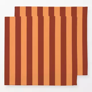 Servietten Hej cutie pie! Pattern Orange