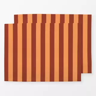 Tischset Hej cutie pie! Pattern Orange