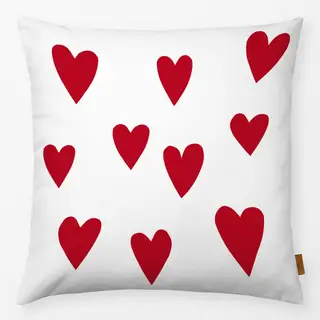 Kissen rote Herzen