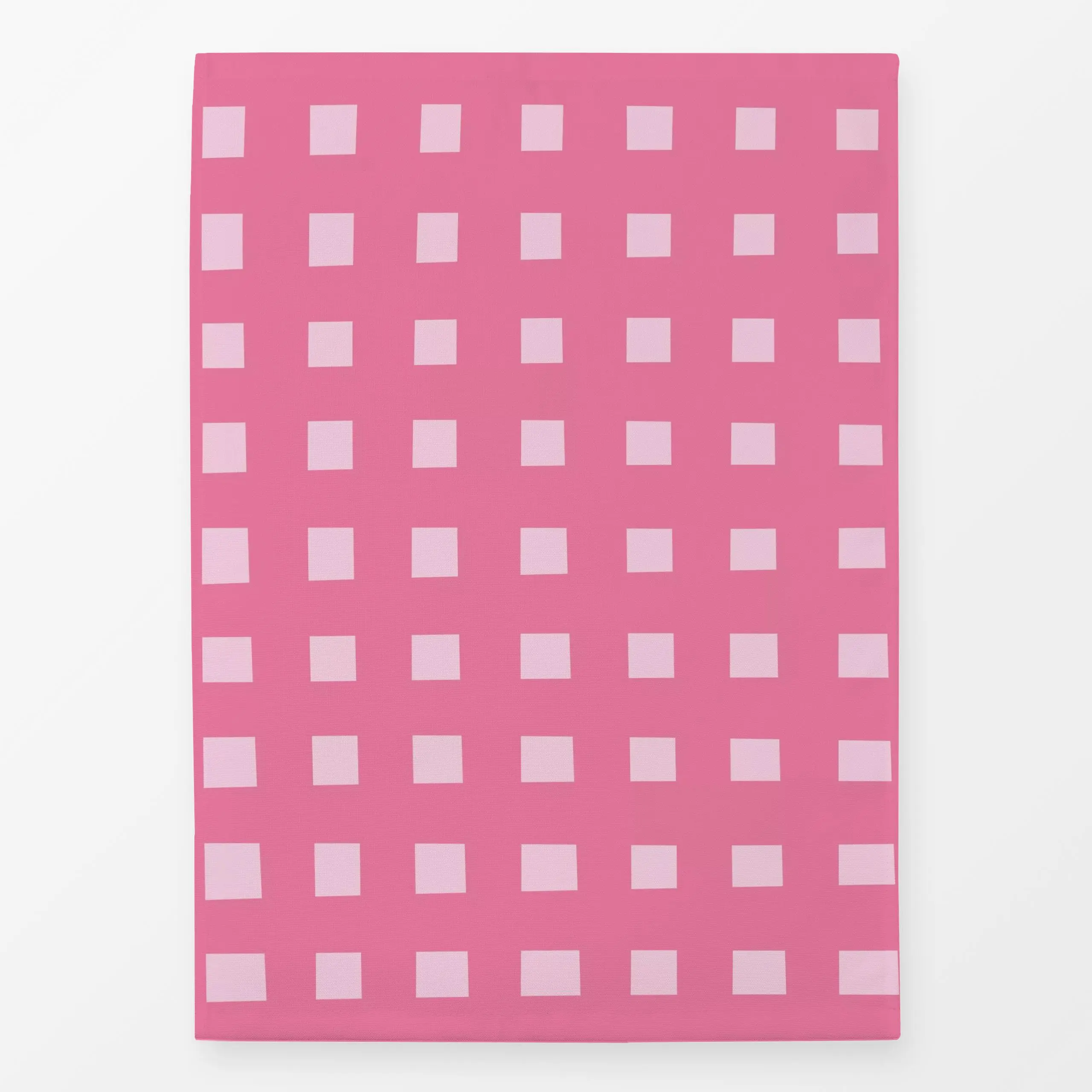 Geschirrtücher Checks Rosa - Herbst, Symbole & Muster - von „textilwerk"; Illustration, Cozy, Sommer, trend, Haus, typografi...