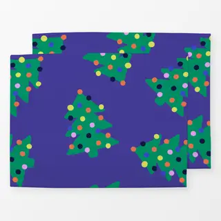 Tischset Colorful Christmas Tree 2