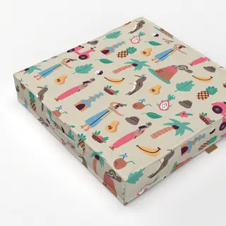 Bodenkissen Indonesian Culture