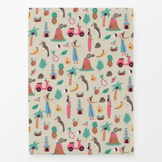 Geschirrtücher Indonesian Culture