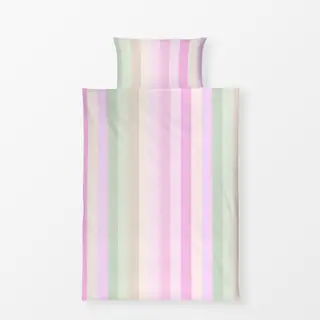 Bettwäsche Lucky Me - Regenbogen Streifen