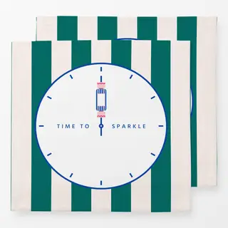 Servietten Time to Sparkle