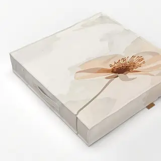 Bodenkissen Beige Blossom