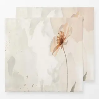 Servietten Beige Blossom
